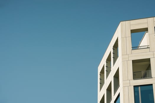 A building with a clock on it photo