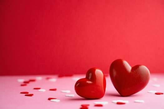 Subtle Romance Valentine's Day Background photo