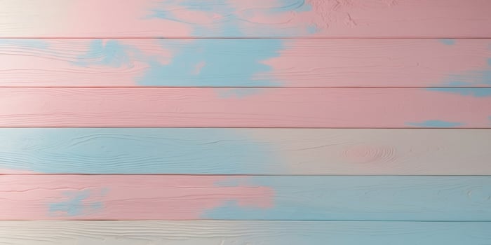 Abstract pastel wood texture with pink and blue tones. photo