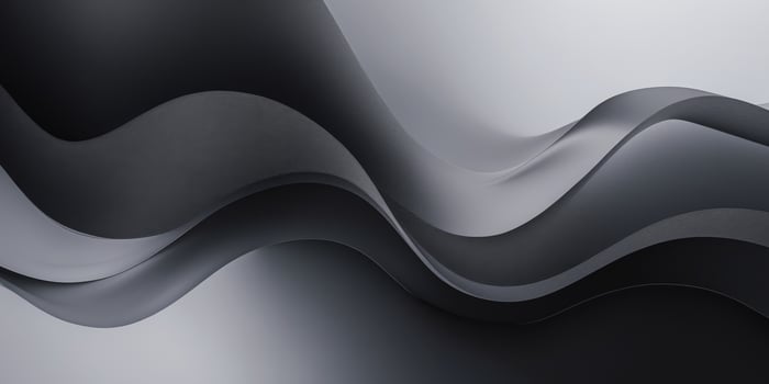 Abstract Black Gradient Background with Smooth Transition of Shades photo