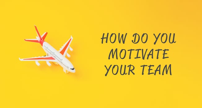 Small airplane is on a yellow background photo