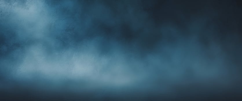 Abstract deep blue misty textured background design photo