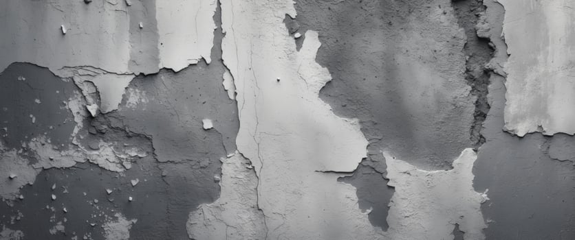 Chic abstract grunge texture in white and grey stucco for creative design ventures photo