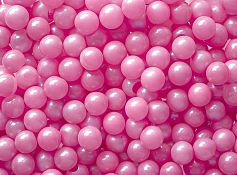 Light Pink Plastic Balls Collection photo