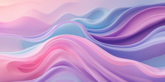 Vibrant Abstract Background Smooth Gradient Pink Purple Blue Flowing Liquid Texture Summer Design photo