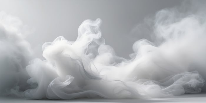 Abstract Smoke Background - Swirling Fog and Mystical Atmosphere with Soft Flow photo