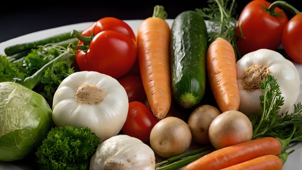 Vibrant Fresh Vegetables Harvest photo