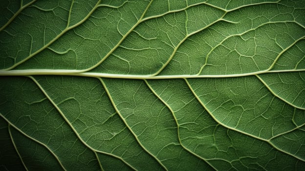 Detailed close up of organic leaf textures capturing intricate vein patterns photo