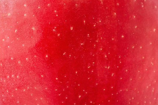 Texture of red ripe apple as background. photo