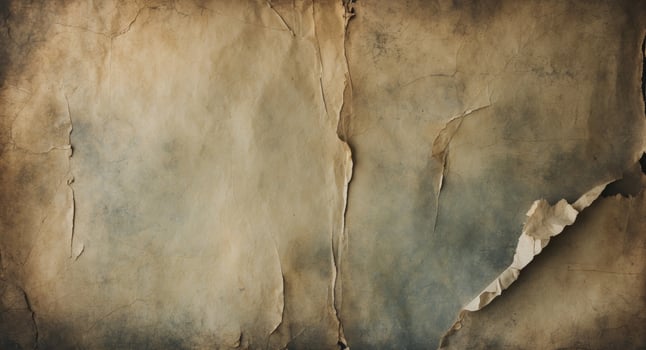 Textured vintage paper background with creases. photo