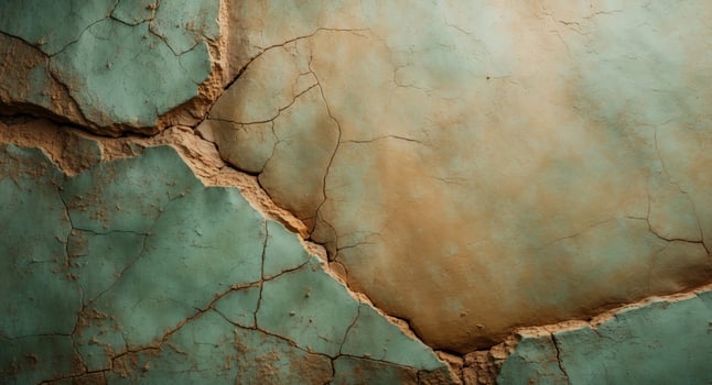 Earthy grunge texture blending green with brown hues photo