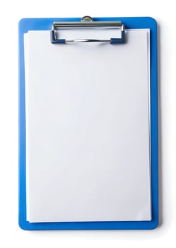 Real photo, wooden clipboard with blank a4 paper mockup template photo