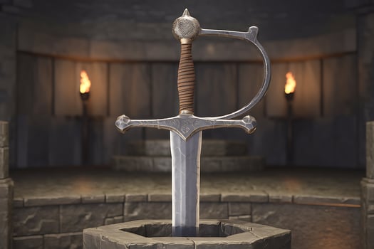 Sword of the king - 3d model - noctis photo