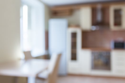 Abstract blur interior background photo