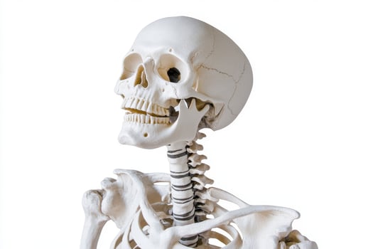 Detailed Human Skeleton Model photo