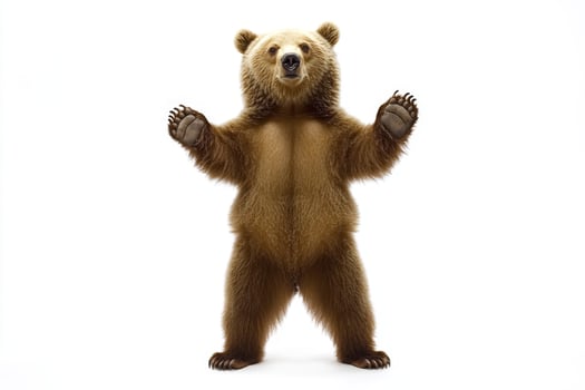 Brown Bear Standing Proudly photo