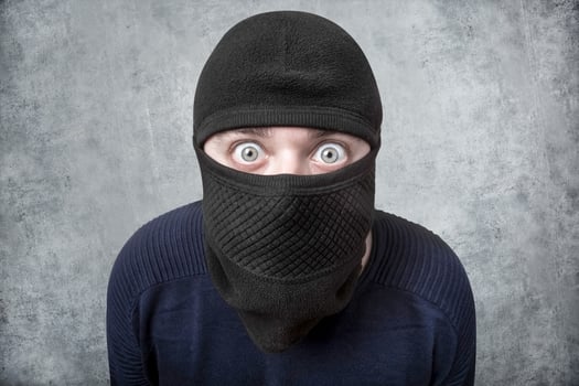 criminal in balaclava photo