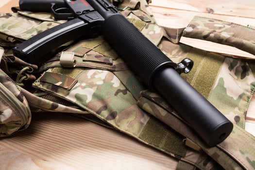 weapons and military equipment of special operations forces soldier photo