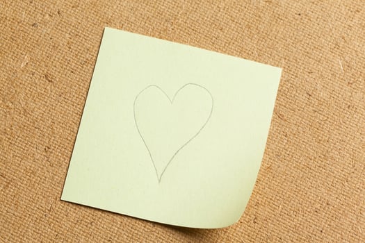 Note I love you photo