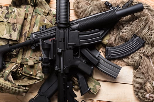 weapons and military equipment of special operations forces soldier photo