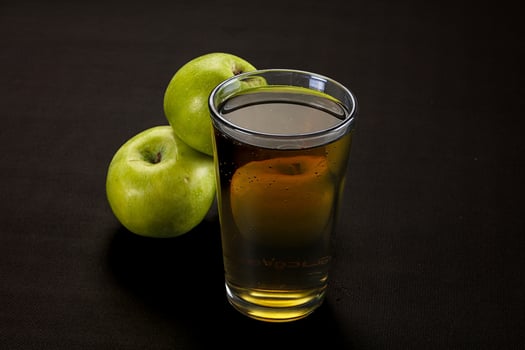 A glass of liquid photo