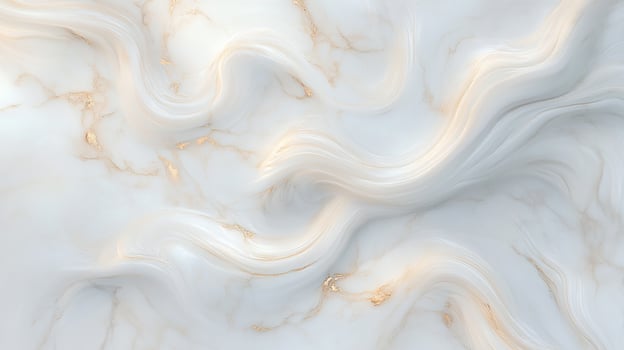 White and Gold Marble Texture. Flowing and Luxurious Design photo