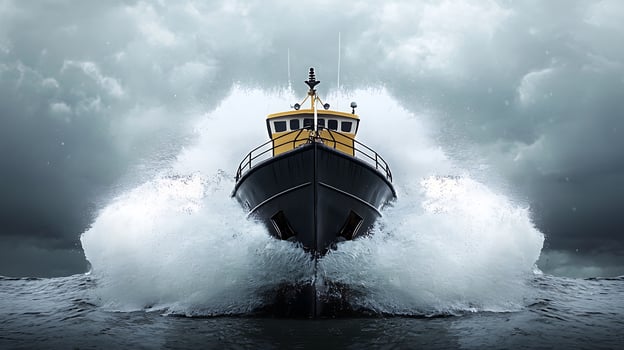 A boat in the water photo