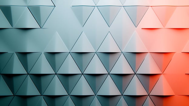 Abstract geometric background with triangles photo