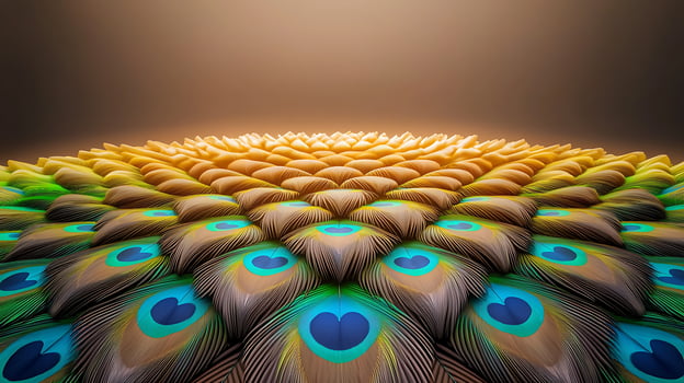 Peacock feathers, abstract, abstract art, abstract art, abstract art, abstract art, photo