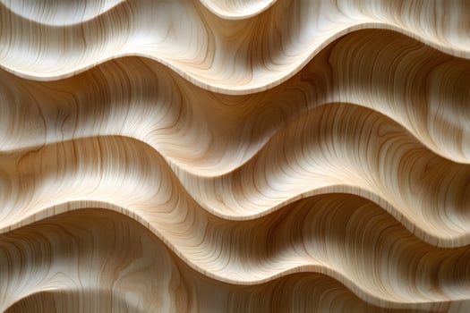 Wavy Wood Texture for Natural Design and Artistic Backgrounds photo