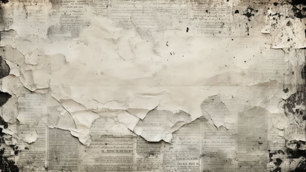 ripped newsprint texture photo