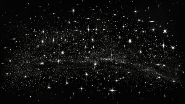 shape black and white stars photo