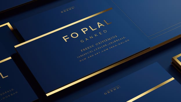 typography blue gold graphics photo