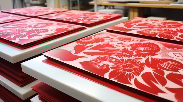 smooth screen printing texture photo