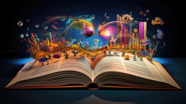 eye open book graphic photo