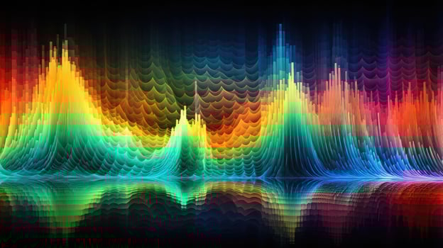 colors data waves photo
