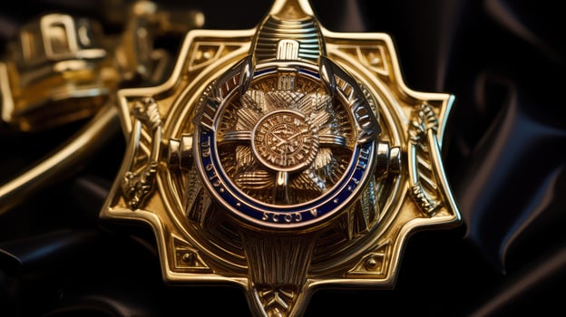 insignia fire department badges photo