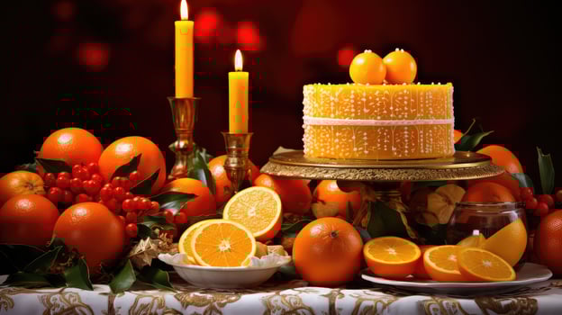 treats happy holidays orange photo