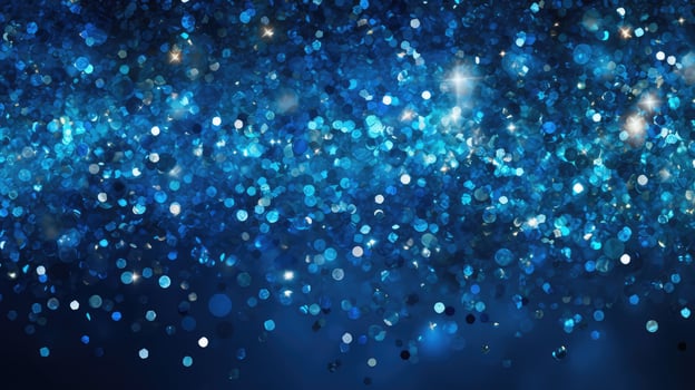 bold sparkle background blue photo
