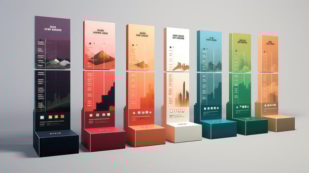 milestones infographic boxes photo