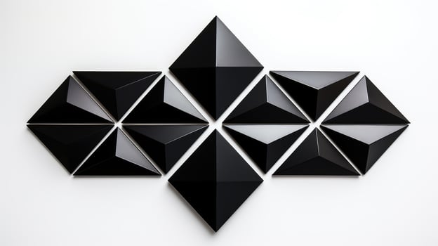 contrast black shapes photo