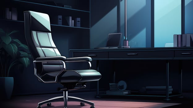 high office chair illustration photo