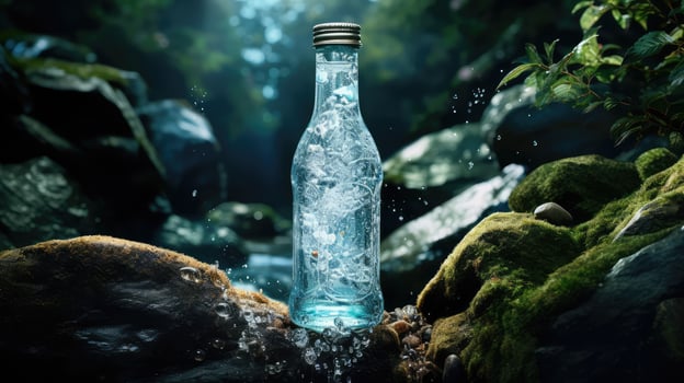 natural mineral water photo