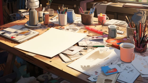 workspace desk creator photo