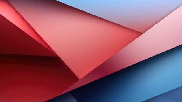clean geometric background red blue photo