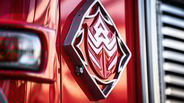 emergency fire truck symbol photo