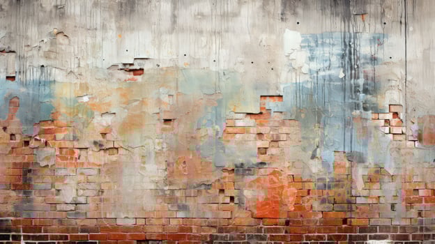 history old brick wall photo