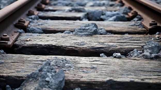uneven track texture photo