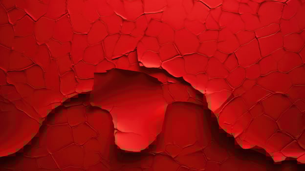 rough red paper tear photo