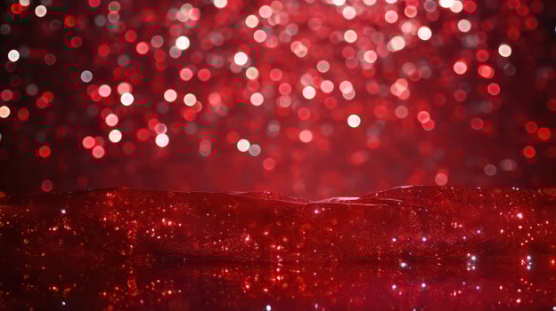 holiday red glitter background photo